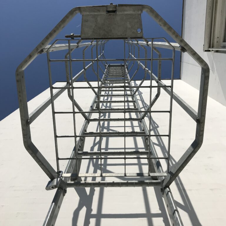 leiter außen in prüfung